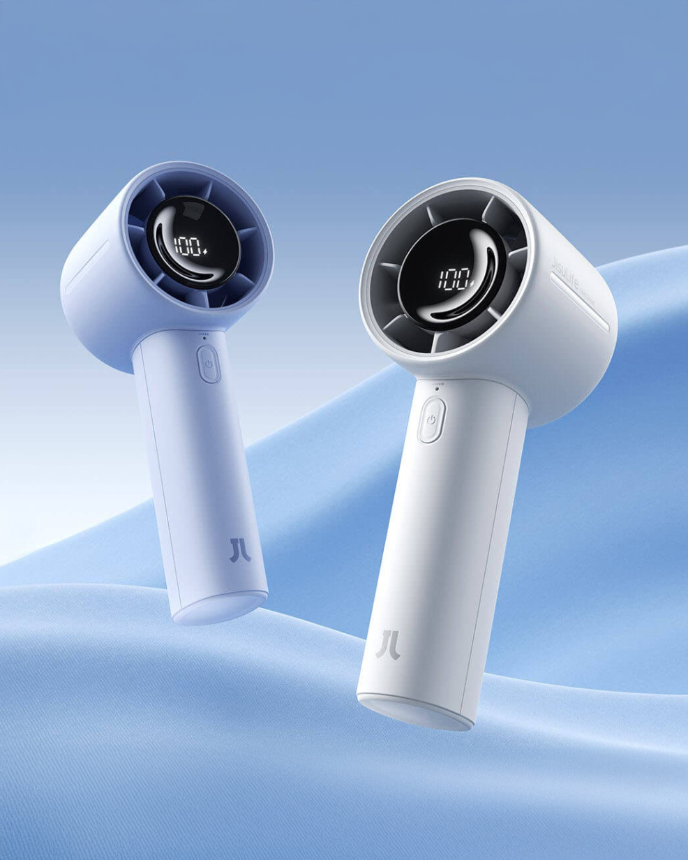 Handheld Fan Life10 S (5000mAh) Mavi El Fanı