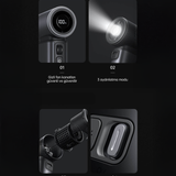 Ultra 2 El Fanı Fener 9000 mAh Kahverengi