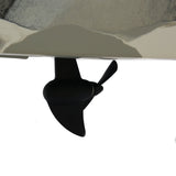 Harman Balıkçı Kanosu Beyaz Gri Siyah