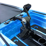 Harman Balıkçı Kanosu Mavi Beyaz Siyah