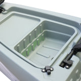 Harman Balıkçı Kanosu Yeşil Gri Siyah