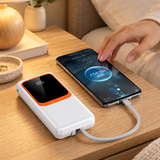 Hızlı Şarj Destekli Powerbank – Beyaz