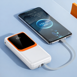 Hızlı Şarj Destekli Powerbank – Beyaz