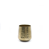 Iason Metal Saksı Gold Büyük Boy