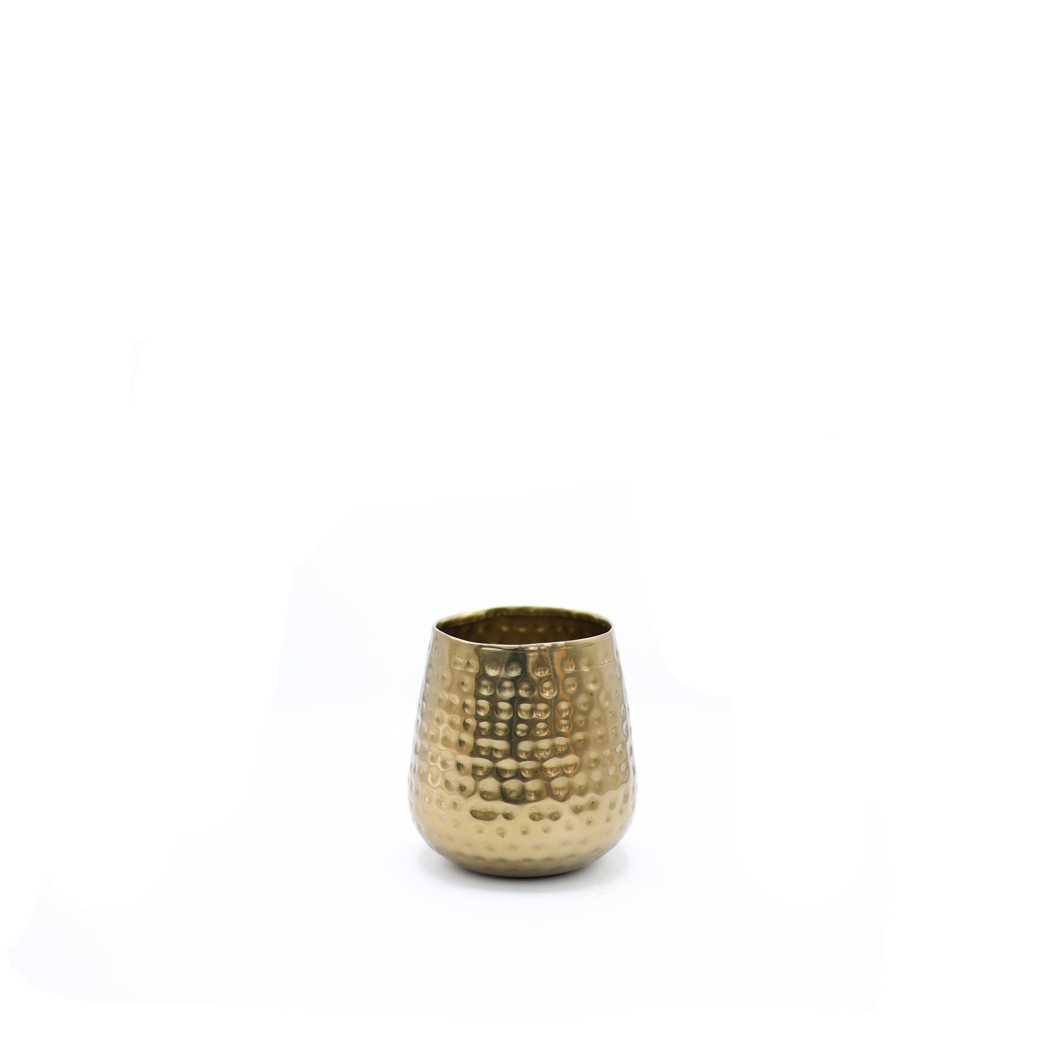 Iason Metal Gold Küçük Boy Saksı