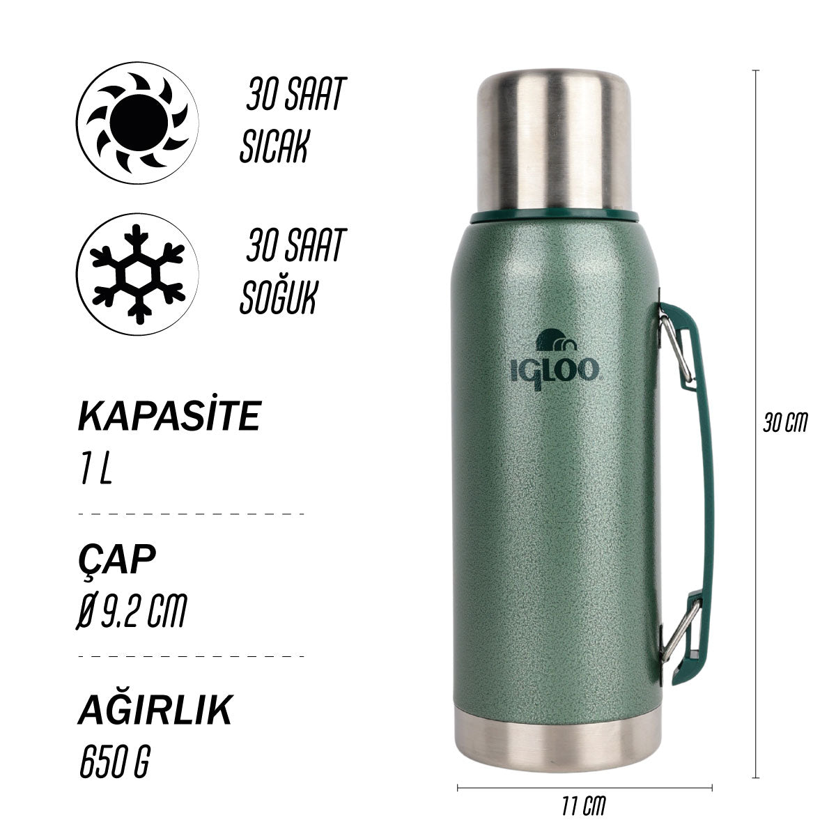 Igloo Legend Klasik Termos 1 Litre