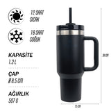 Igloo Stadler Thermo-Mug 1.2 Litre-SİYAH