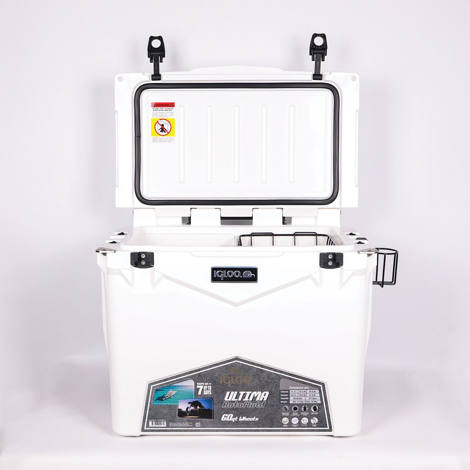 IGLOO Ultima 60 Qt Tekerlekli RotoMold Buzluk 57 Litre