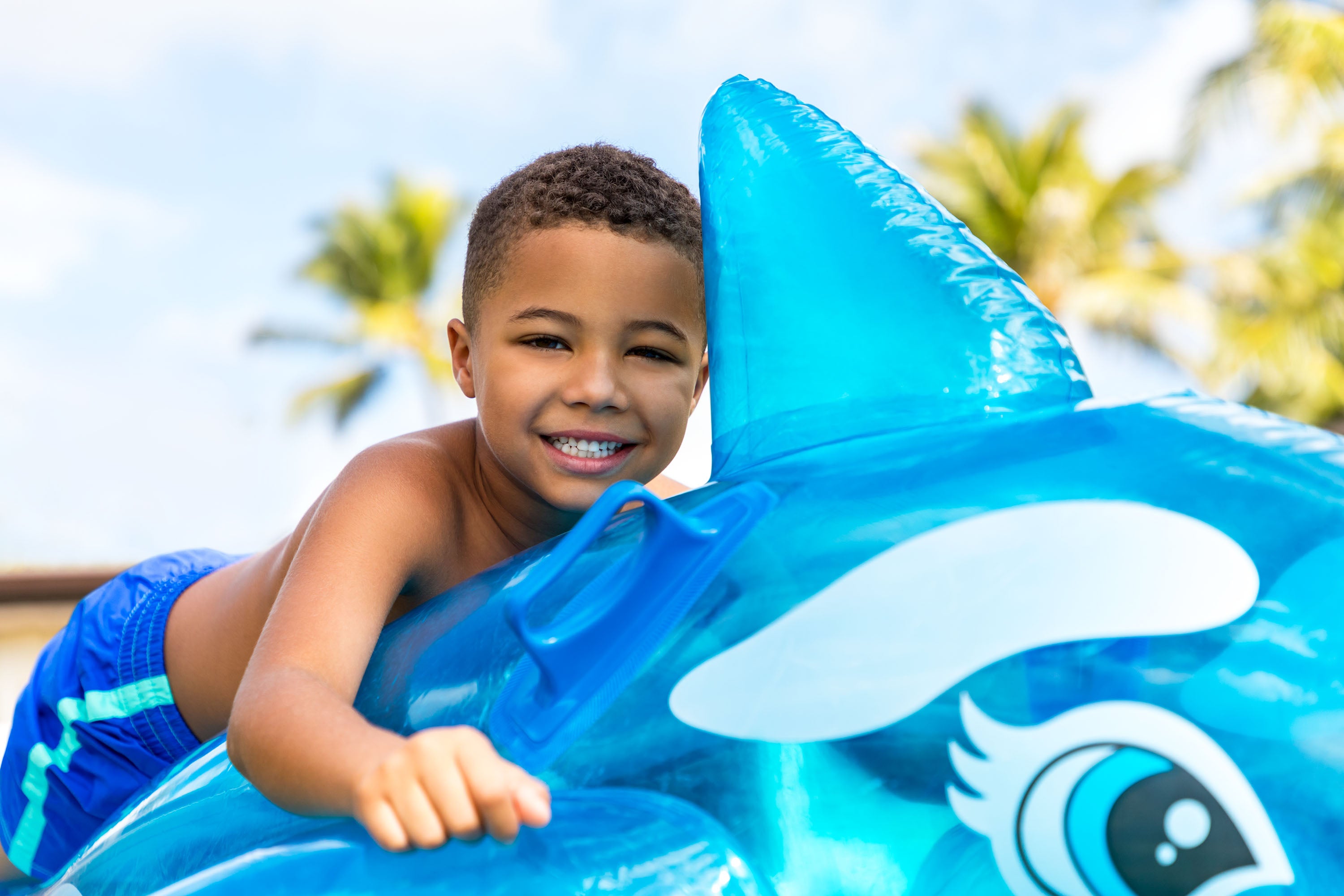 Intex Küçük Şişme Mavi Balina Deniz Oyuncağı