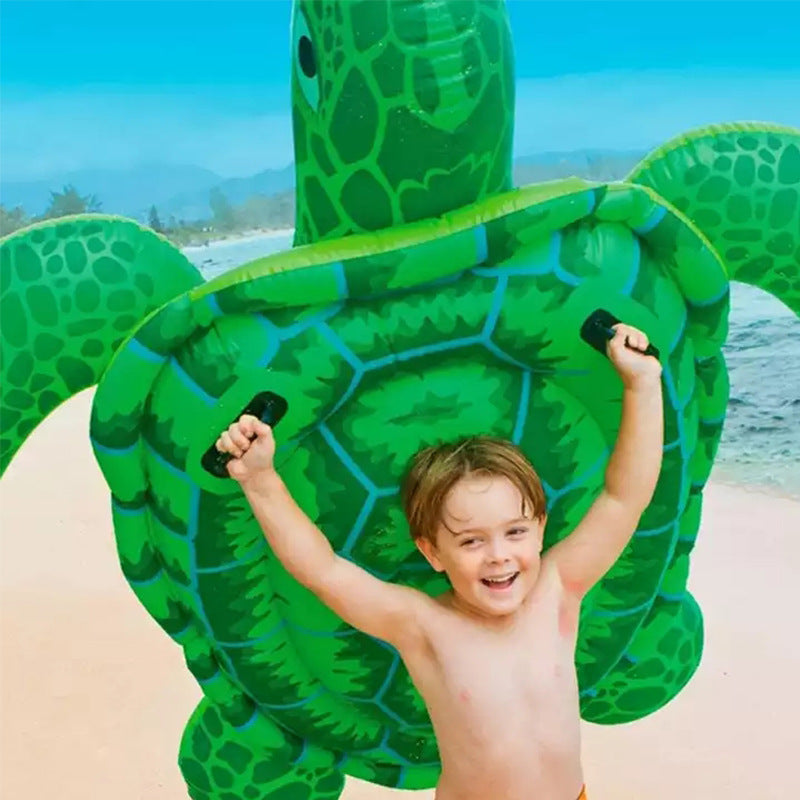 Intex Yeşil Şişme Kaplumbağa Deniz Yatağı