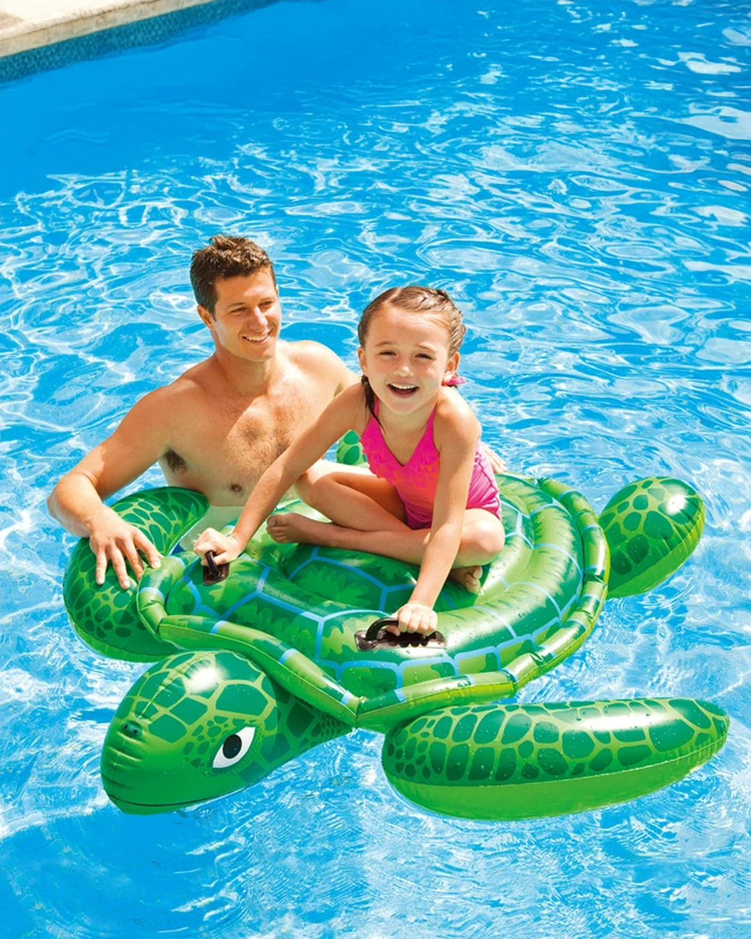 Intex Yeşil Şişme Kaplumbağa Deniz Yatağı