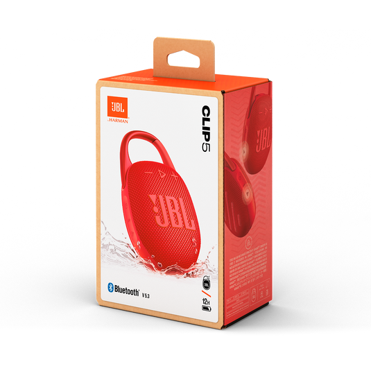 JBL Clip 5 Taşınabilir Bluetooth Hoparlör Kırmızı