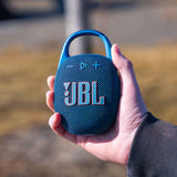 JBL Clip 5 Taşınabilir Bluetooth Hoparlör Mavi