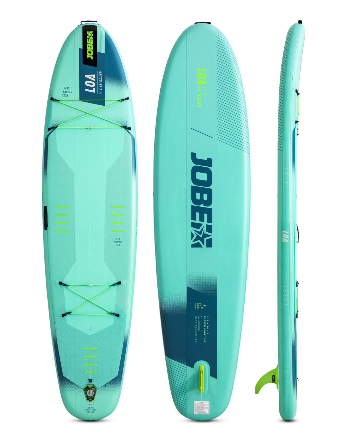 JOBE Loa Sup Board 11.6 Seti Yeşil