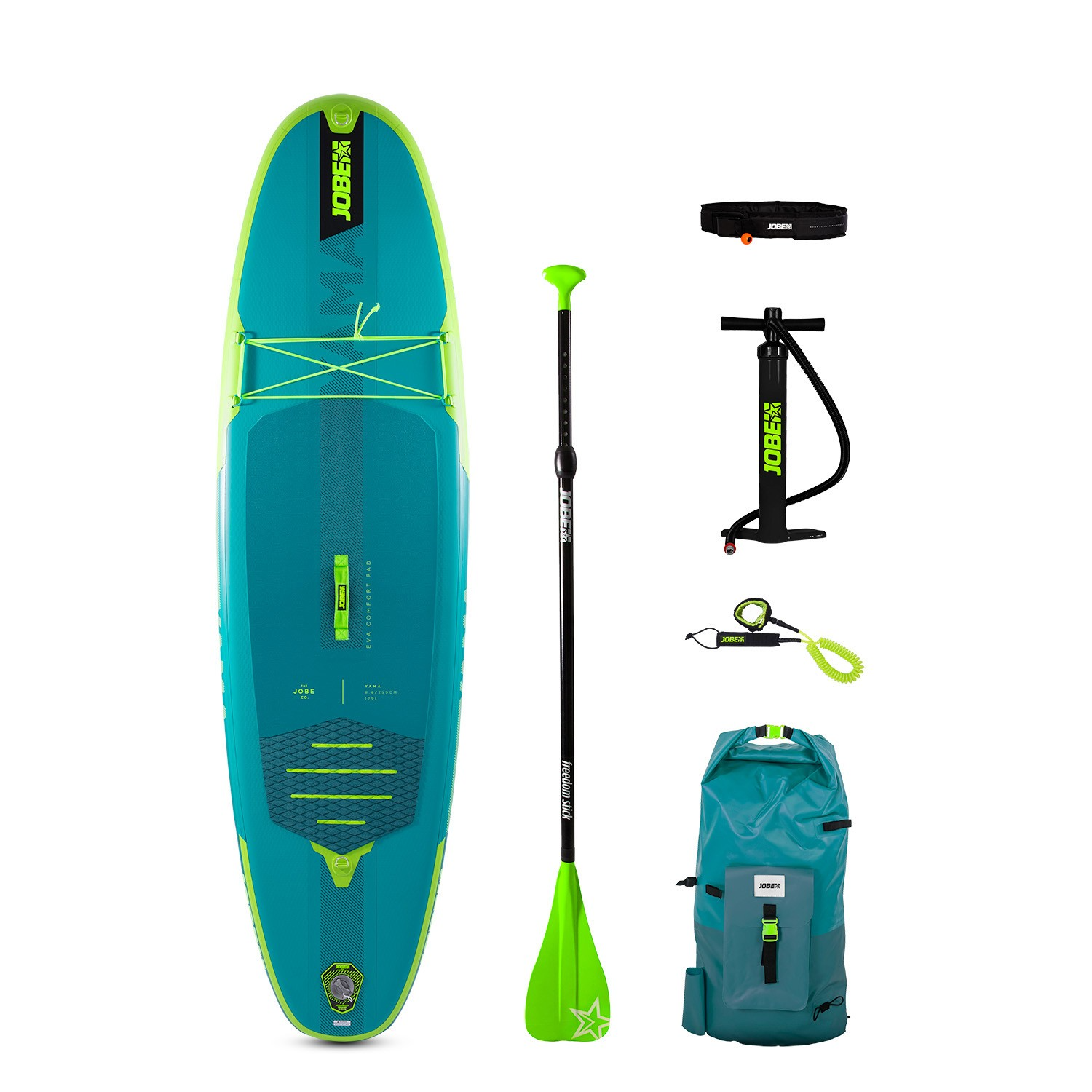 Jobe Yama Sup Board 8.6 Seti Turkuaz 259 X 71 X 12 Cm