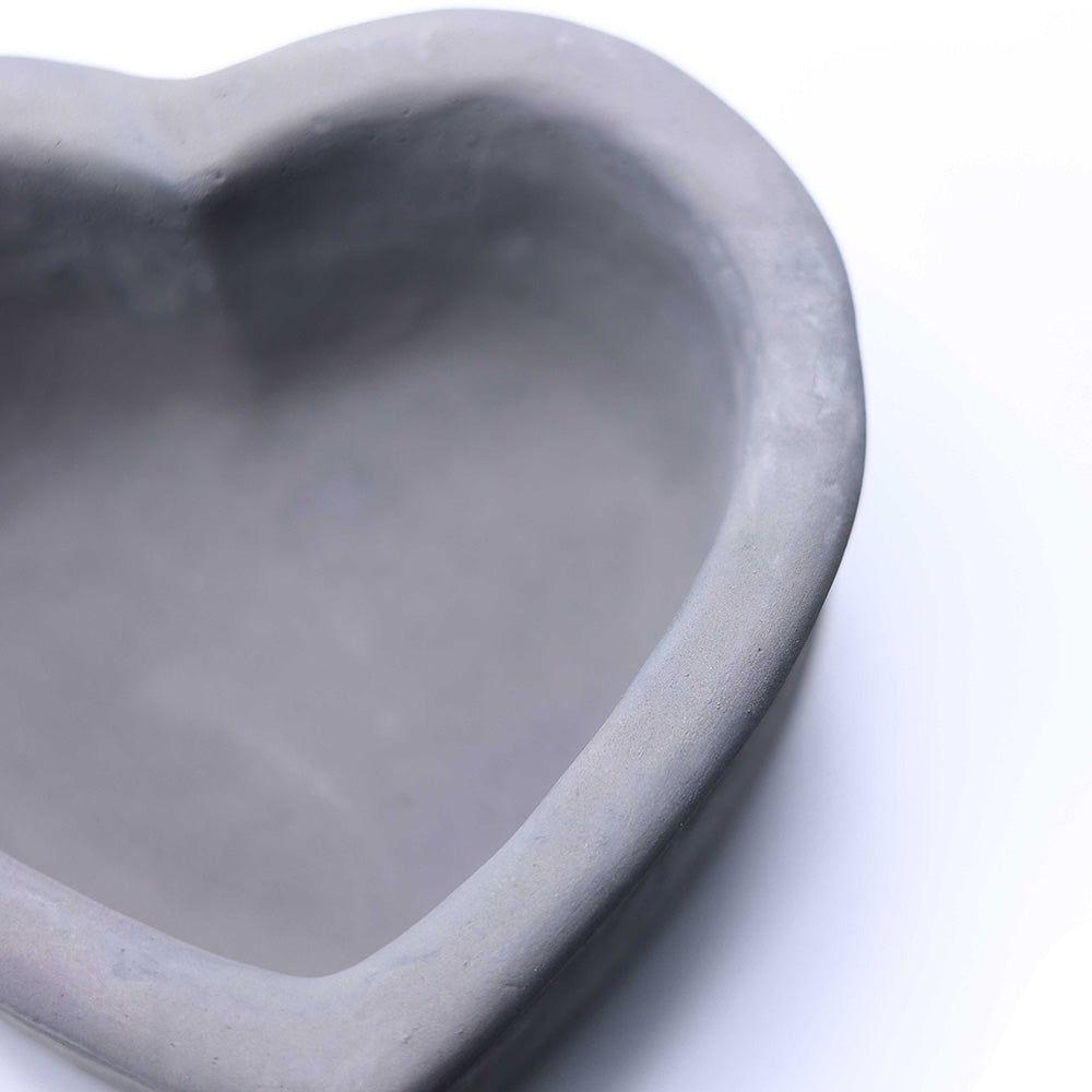 Kalpli Beton Saksı Gri