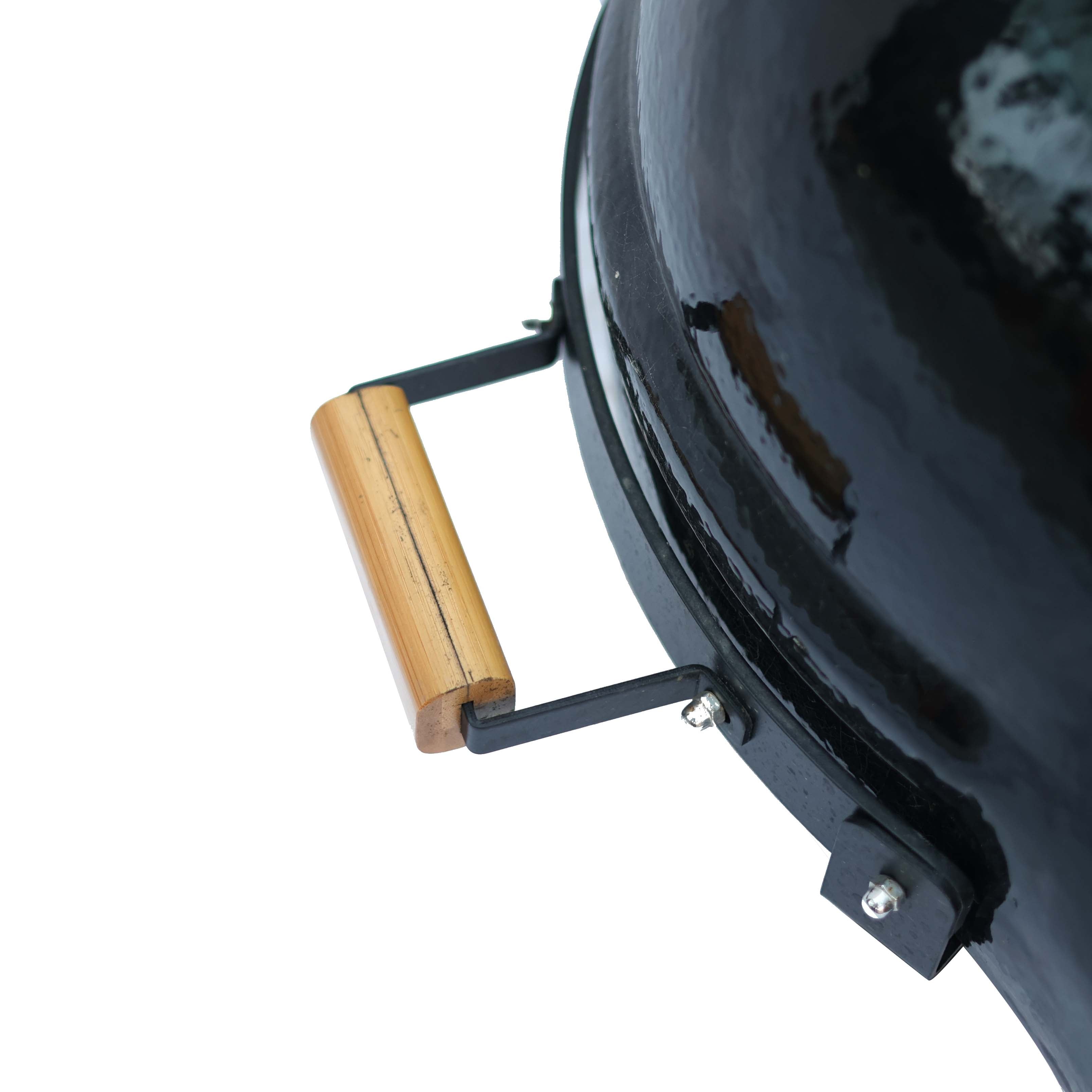 Kamado Pizza Fırını Siyah