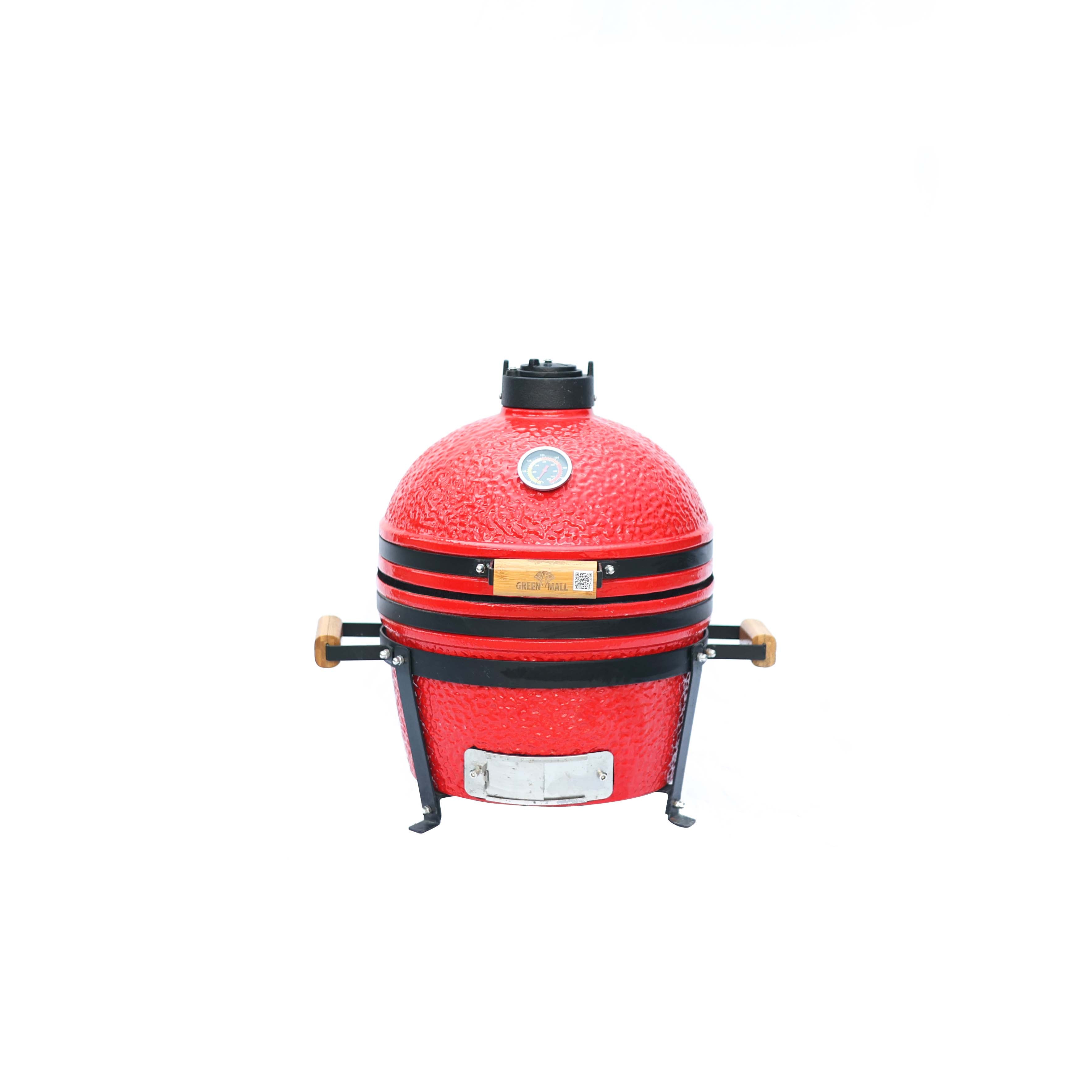 Kamado Seramik Mangal 40 cm Kırmızı
