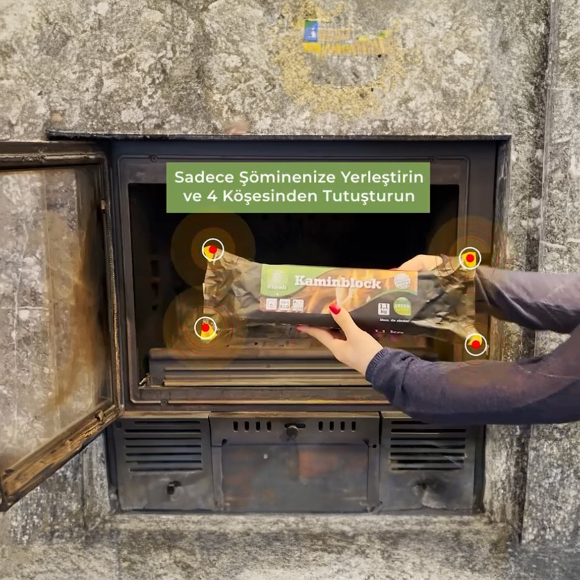 Kaminblock Premium Şömine Odunu