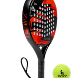 Karbon Fiber Padel Raketi Kırmızı