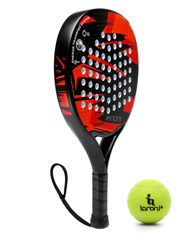 Karbon Fiber Padel Raketi – Kırmızı