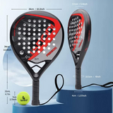 Karbon Fiber Padel Raketi Kırmızı