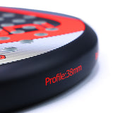 Karbon Fiber Padel Raketi Kırmızı