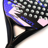 Karbon Fiber Padel Raketi Mavi Pembe