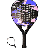 Karbon Fiber Padel Raketi Mavi Pembe