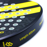 Karbon Fiber Padel Raketi Sarı