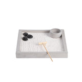 Kare Mini Zen Bahçesi