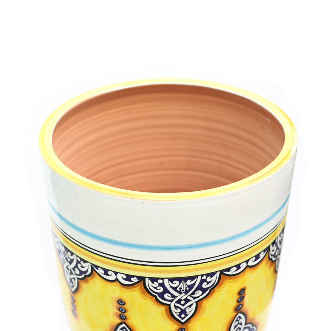 Katanya Küp Seramik Saksı 100 Cm