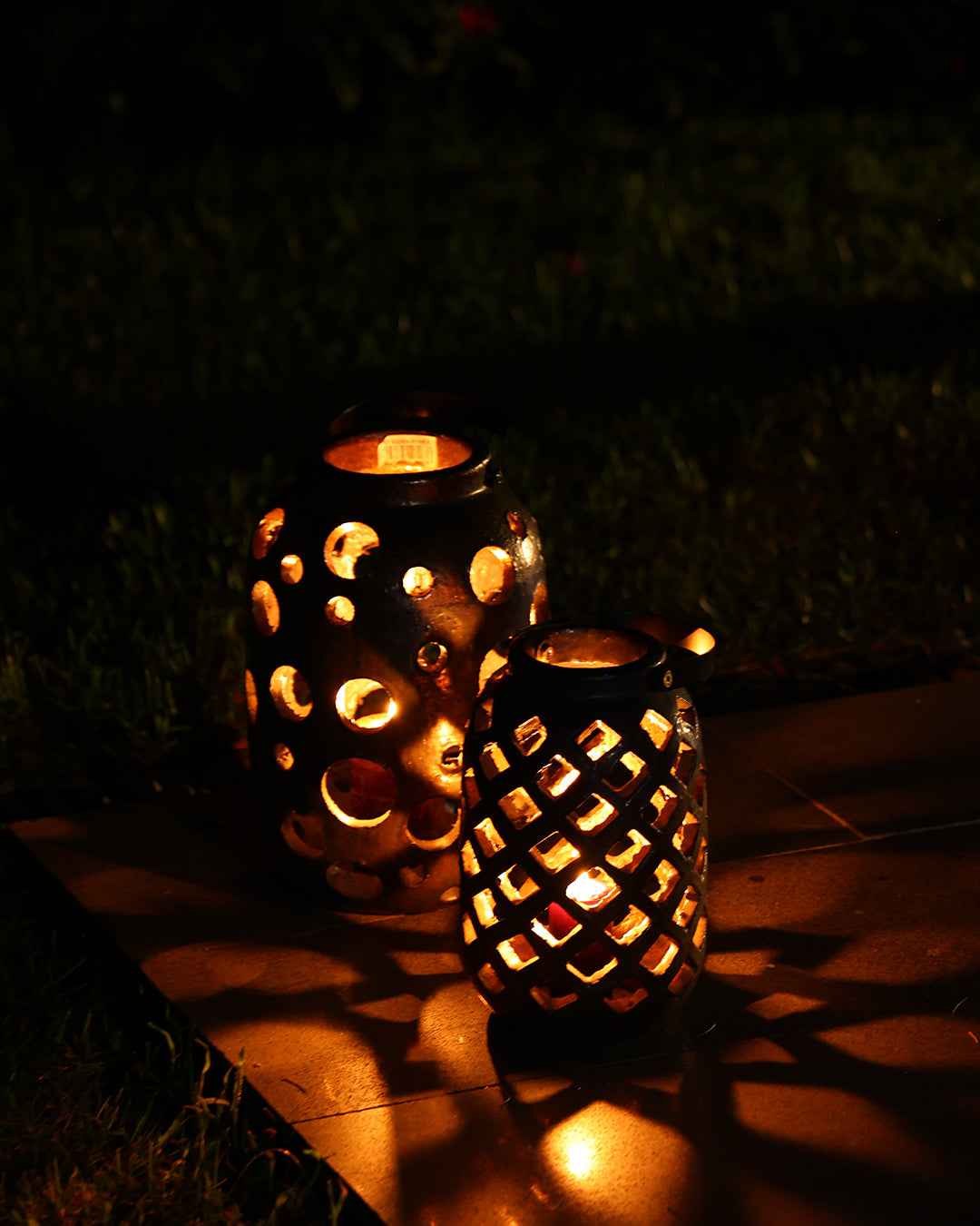 Lantern Desenli Mumluk Büyük Boy