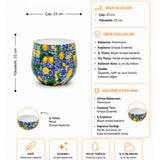 Lemon Metal Saksı XS