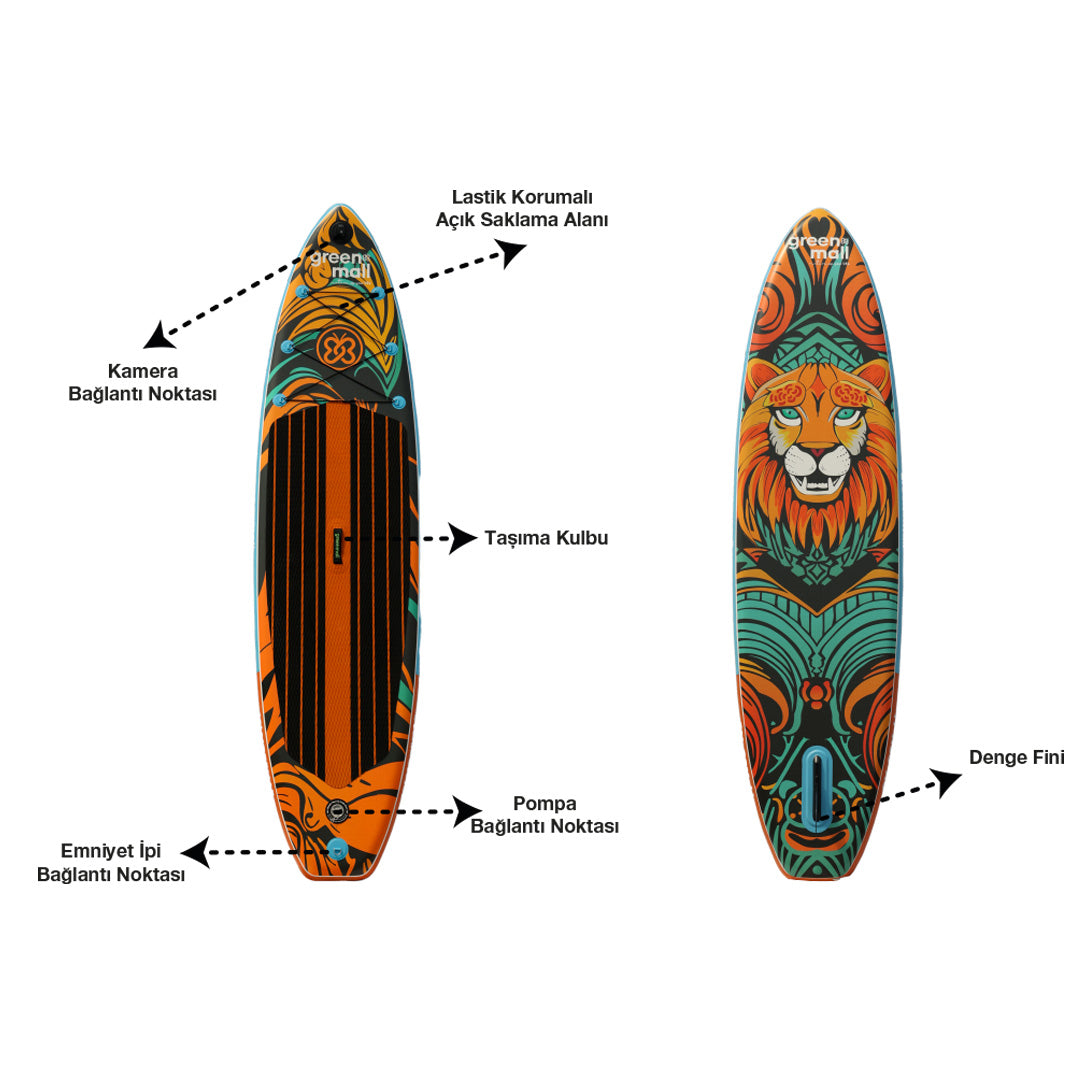 Lion King Paddle Board / Sup Board 335 cm