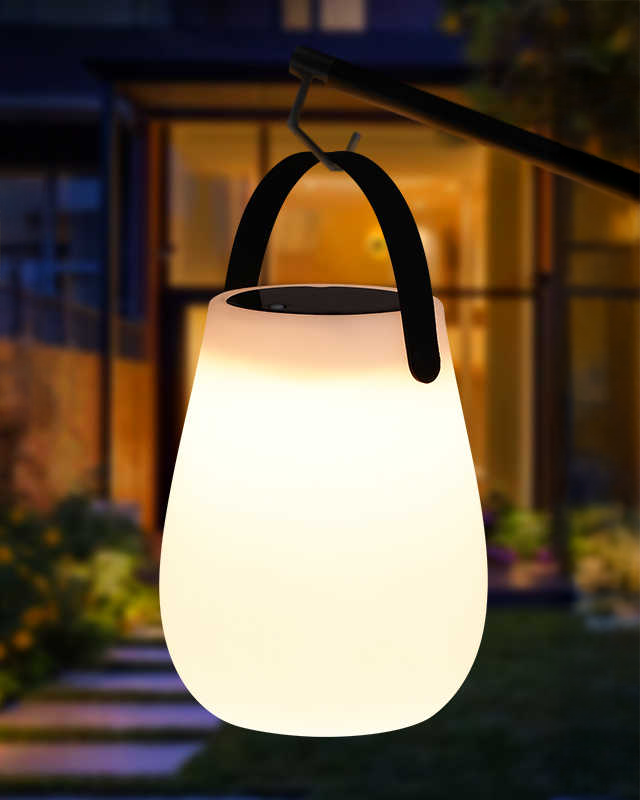 Luna Solar Yuvarlak Masa Lambası