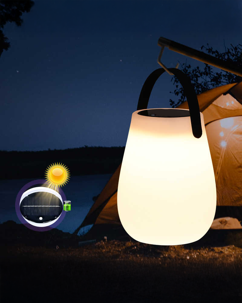 Luna Solar Yuvarlak Masa Lambası