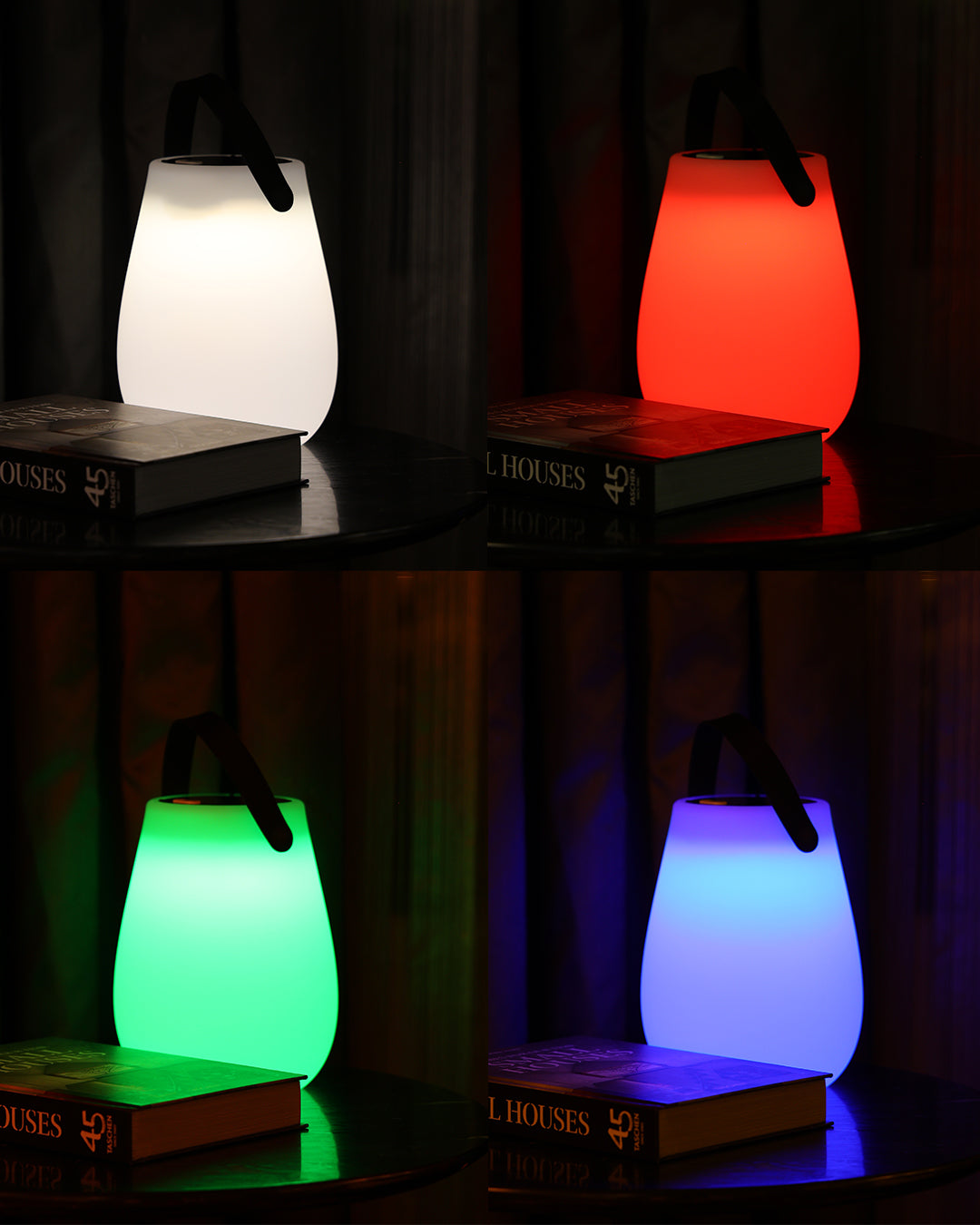 Luna Solar Yuvarlak Masa Lambası