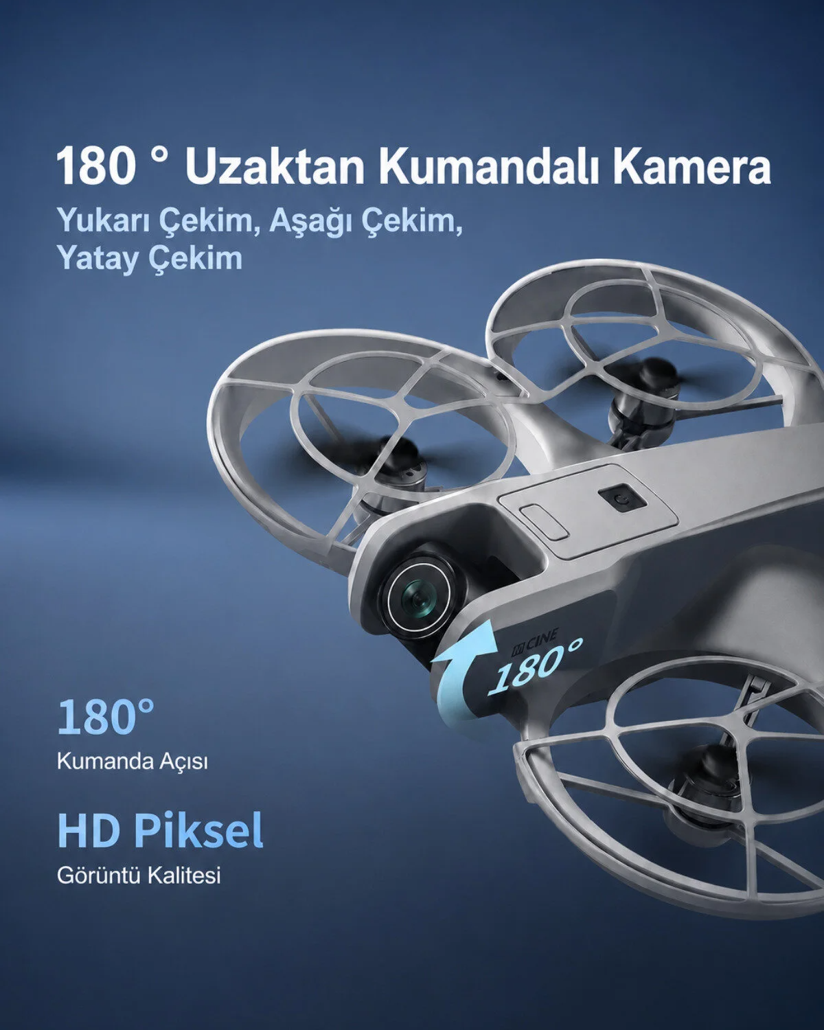 HARVOX M88 engel sensörlü 1080P HD kameralı profesyonel drone, uzaktan kumanda ve 2 batarya