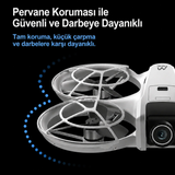 HARVOX M88 engel sensörlü 1080P HD kameralı profesyonel drone, uzaktan kumanda ve 2 batarya