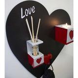 Manyetik Metal Plaka Kalp