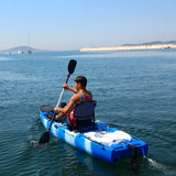 Marius Balıkçı Kanosu Beyaz Gri Siyah