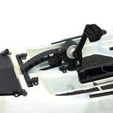 Marius Balıkçı Kanosu Beyaz Gri Siyah