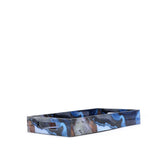 Desenli Ahşap Tepsi Orta Boy