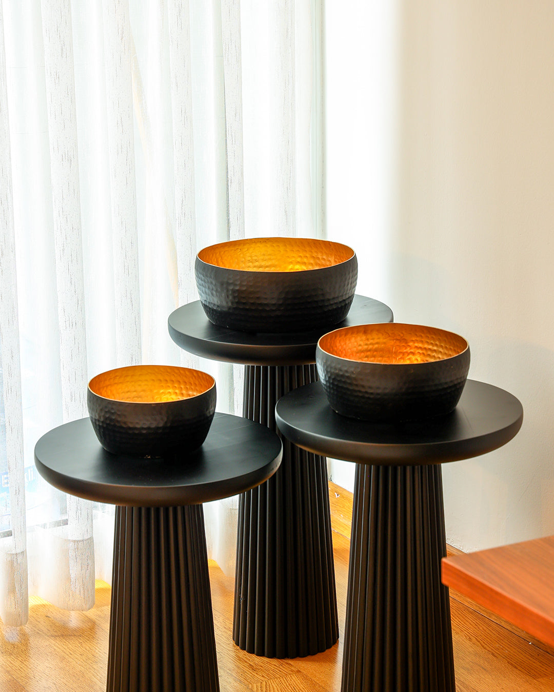 Mavre Saksı Küçük Boy Siyah