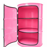 Metal Varil Dolap Pembe