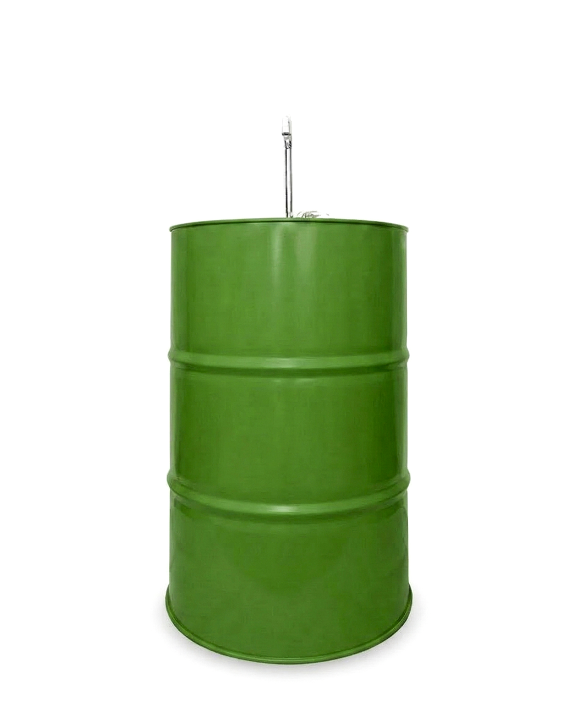 Metal Varil Lavabo Yeşil