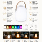 Mini May Play Bluetooth Hoparlörlü RGB LED Lamba