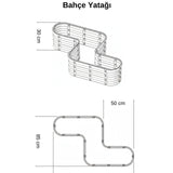 Modüler Yükseltilmiş
Bahçe Yatağı No:11 Kapuçino