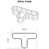 Modüler Yükseltilmiş
Bahçe Yatağı No:13 Gri